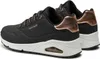 Skechers Uno-Shimmer Away 155196-BLK, Baskets, Femme, Noir, Voir les images du produit 7