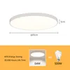 JDONG LED Deckenleuchte 36W Flach Rund Weiß Deckenlampe Produktbild-Vorschau 6