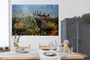 MuchoWow® Poster Rehe - Pflanzen - Nebel 180x120 cm - Produktbild-Vorschau 3