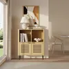 Komoda „Lukhomso” z 2 drzwiami, 85 x 75 x 30 cm, imitacja Podgląd zdjęcia produktu 2