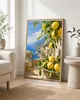 Amalfi Zitronen Poster DIN A2 – mediterranes Küstenmotiv Produktbild-Vorschau 2