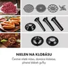 Klarstein Kraftprotz, elektrický mlynček na mäso, Náhľad obrázku produktu 3