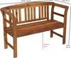 DEGAMO Gartenbank Holzbank Bank ROSARIO 2-sitzer 120cm, Produktbild-Vorschau 4