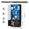 Sklenené vitríny s LED osvetlením a pohybovým senzorom, 75 Náhľad obrázku produktu 2
