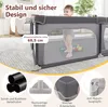 200 x 140 cm Baby Laufstall Faltbar, Laufgitter mit 50 Produktbild-Vorschau 3