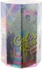 A hexagonal box for a Barbie Color Reveal surprise party set, with colorful graphics and illustrations of people and Barbie dolls. Anteprima dell’immagine prodotto