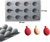 GKA 3D Silikon Silikonform Backform 12 Luftballons Produktbild-Vorschau 4
