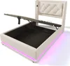 Flieks Polsterbett 90x200cm mit USB & Typ-C, Einzelbett Produktbild-Vorschau 8