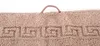 Luxus Medusa Badetuch 100x150 cm - Beige / Hell Braun - Produktbild-Vorschau 3