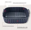 Fackelmann Silikonform für Heißluftfritteuse 21 cm eckig  Produktbild-Vorschau 2