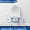 NAIZY Aufstehhilfe Toilette Senioren Höhenverstellbar WC Produktbild-Vorschau 4