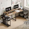 Mondeer L-Förmiger Computertisch Abnehmbare Monitorständer Produktbild-Vorschau 4