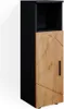 Midischrank Vicco Irma Goldkraft Eiche/Anthrazit 30 x 95 Produktbild-Vorschau 1