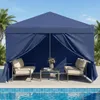 FCH Faltpavillon 3x3 m Gartenpavillon mit 4 Seitenteilen, Produktbild-Vorschau 2