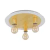EGLO 97492 PASSANO Plafoniera LED oro E27 3x4W Anteprima dell’immagine prodotto 1