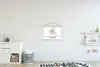 MuchoWow® Textilposter Schwarz und weiß - Deutschland - Produktbild-Vorschau 2