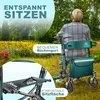 KESSER® Rollator Aluminium faltbar, höhenverstellbar & bis Produktbild-Vorschau 4