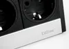 EVOline® R-Dock Aluminium SILBER mit 3 x VDE Steckdosen / Produktbild-Vorschau 5