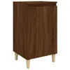 The Living Store Noční stolek hnědý dubový vzhled 40x35x70 Náhled obrázku produktu 2