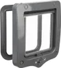 TRIXIE 2-Wege Freilauftür - grau - 20 × 22 cm Produktbild-Vorschau 1