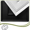 A collage showing two different textured wall panels, one black and one white, with a recycling symbol at the bottom. Podgląd zdjęcia produktu