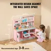 VEVOR Spielküche für Kinder, Holzspielzeug-Küchenset mit Produktbild-Vorschau 3