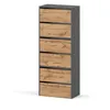 A tall, narrow cabinet with six drawers, presented against a white background. Produktbild-Vorschau