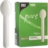 Papstar 88068, Einweg-Kaffeelöffel, Papier, Weiß, 130 mm, Produktbild-Vorschau 4