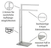 WENKO Handtuch Ständer Halter Stange Freistehend Edelstahl Produktbild-Vorschau 3