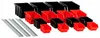 Sada boxů SETTRUCK s lištou na zeď 580x230x130 (16 boxů+5 Náhled obrázku produktu 3