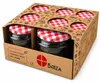 Vasetto per marmellata con coperchio a vite a scacchiera à Anteprima dell’immagine prodotto 4