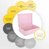 Creative Deco XL Rosa Große Holzkiste Aufbewahrungsbox Produktbild-Vorschau 6