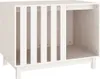vidaXL Hundehütte Weiß 90x60x67 cm Massivholz Kiefer Produktbild-Vorschau 1