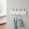 Relaxdays kinderkledingrek, 4 haken, design A, voor Productafbeelding-voorbeeld 5