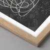 Gerahmtes Poster - Rahmen in heller Eiche - Modern Linie Produktbild-Vorschau 2