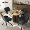 WOLTU Drehbare Esszimmerstühle, Küchenstühle mit Armlehne, Produktbild-Vorschau 2