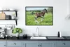 MuchoWow® MuchoWow® Gerahmtes Poster Pferd - Blumen - Gras Produktbild-Vorschau 3