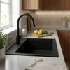 Granitan - Granitspüle - Spülbecken 45x42 cm - Küchenspüle Produktbild-Vorschau 2