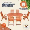 CASARIA® Salon De Jardin Extérieur Papillon - Table De Voir les images du produit 4