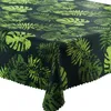 Wodoodporny poliestrowy obrus ogrodowy Monstera liść Podgląd zdjęcia produktu 1