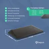 bepco  Türschwellen-Rampe aus Gummi – Schwarz, 6,5 cm hoch Produktbild-Vorschau 3
