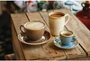 Olympia Kiln Cappuccinotassen + Untertassen Ozean | 34cl | Produktbild-Vorschau 5