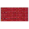 A wall-mounted organizer with many small red bins filled with various fasteners. Produktbild-Vorschau