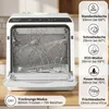 Sommertal Tischgeschirrspüler SP5 Dual – Mini Spülmaschine Produktbild-Vorschau 4