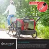 KESSER® Hundeanhänger Boxer 3-in-1 Hundebuggy & Jogger Produktbild-Vorschau 5