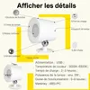 ZMH LED Wandlamp Wit, 2 stuks, binnenwandlamp met batterij, Productafbeelding-voorbeeld 10