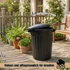 BigDean Mülltonne 80 Liter 55cm Durchmesser verschließbarem Produktbild-Vorschau 6