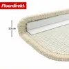 Floordirekt Stufenmatten Madrid halbrund Shaggy Produktbild-Vorschau 3