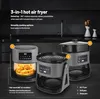 Lauben Glass&Grill Air Fryer 3in1 5500BG Produktbild-Vorschau 3