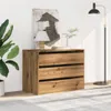 Kommode Artisan-Eiche 80x41x58 cm Holzwerkstoff Produktbild-Vorschau 3